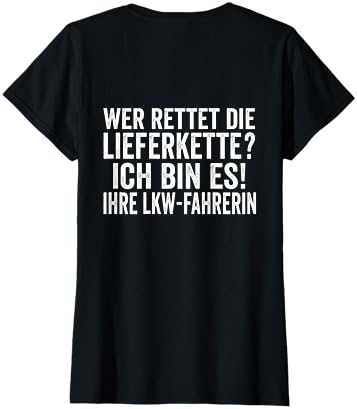 Damen Ich bin es Ihre LKW-Fahrerin T-Shirt