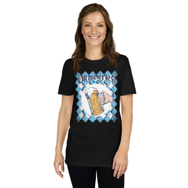 „Oktoberfest Bierkrug“ – Lustiges Wiesen Unisex T-Shirt für Bierliebhaber – Bild 2