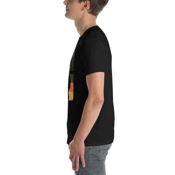 „I am German“ – Deutschland Unisex T-Shirt mit Flagge & Silhouette – Bild 4