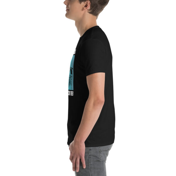 „Ich fahre zweigleisig“ – Lustiges Eisenbahn Unisex-Shirt mit Wortspiel – Bild 4