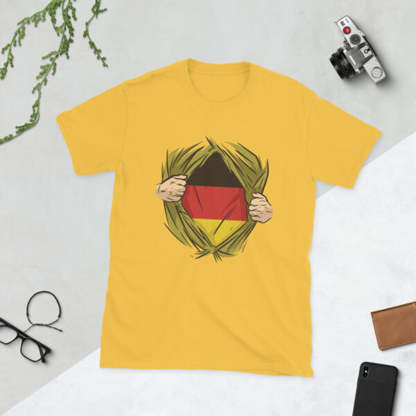 „Deutschland Flagge Vintage“ – Unisex T-Shirt im Retro-Design – Bild 9