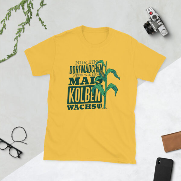 „Mais macht mich heiß“ – Lustiges Unisex T-Shirt mit Kolben-Spruch – Bild 6