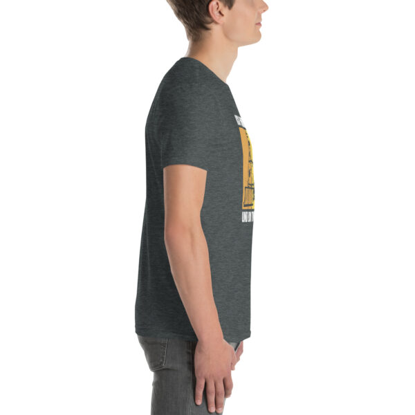 „Ich fahre zweigleisig“ – Lustiges Eisenbahn Unisex-Shirt mit Wortspiel – Bild 16
