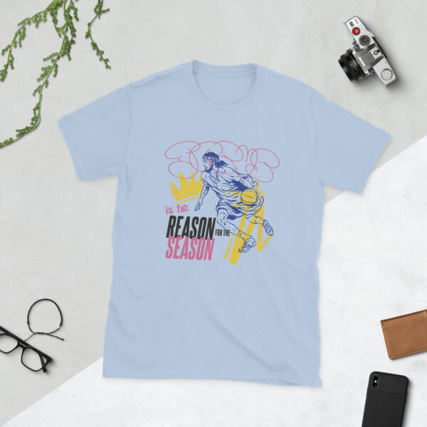 „Jesus is the Reason for the Season“ – Unisex T-Shirt mit spirituellem Design für Christen – Bild 9