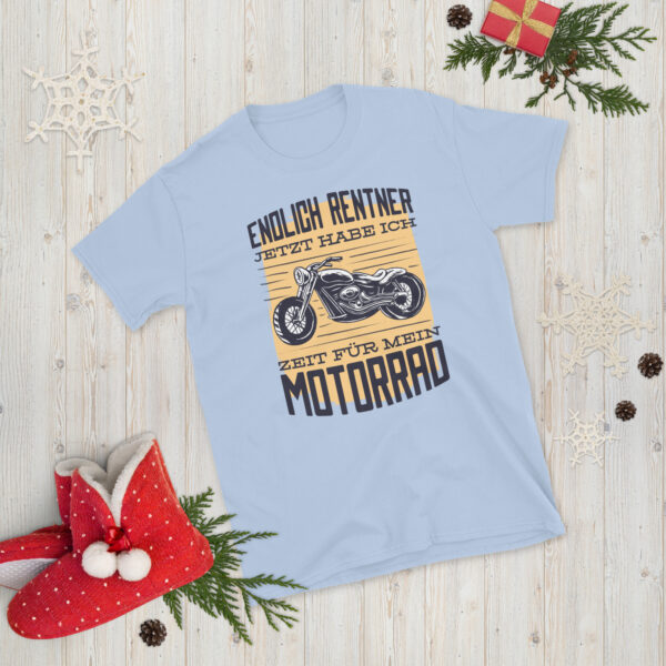 „Endlich Rentner“ – Jetzt hab ich Zeit für mein Motorrad T-Shirt (Unisex) – Bild 17