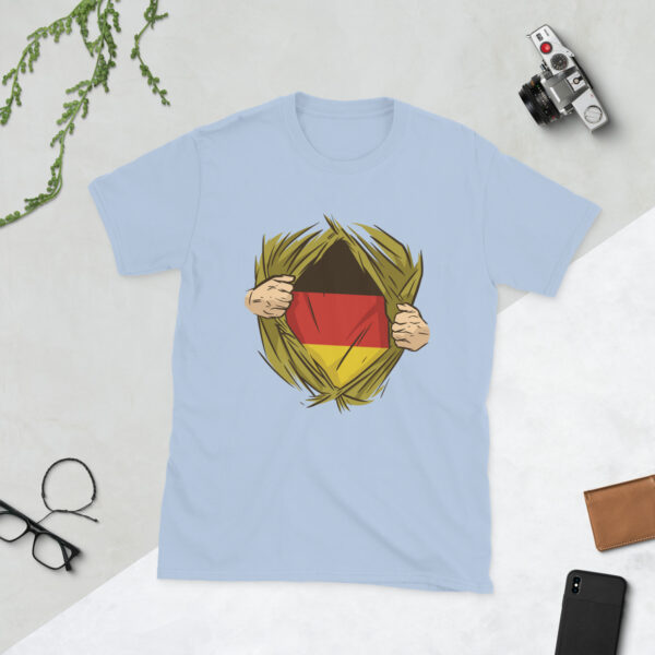„Deutschland Flagge Vintage“ – Unisex T-Shirt im Retro-Design – Bild 11