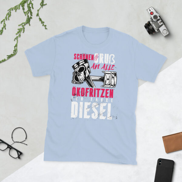 „Dieselpower“ – Provokantes Unisex T-Shirt für echte Verbrenner-Fans – Bild 11