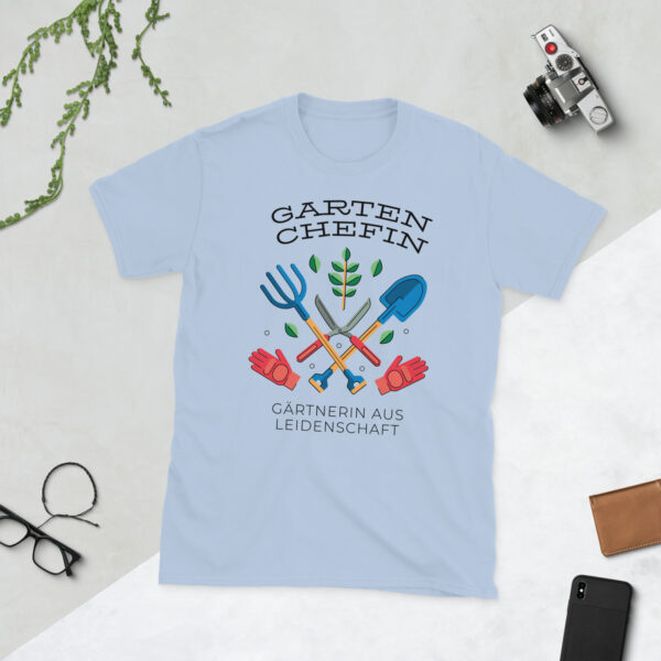 „Gartenglück“ – Stilvolles Unisex T-Shirt für Gärtnerinnen & Pflanzenfreunde – Bild 9