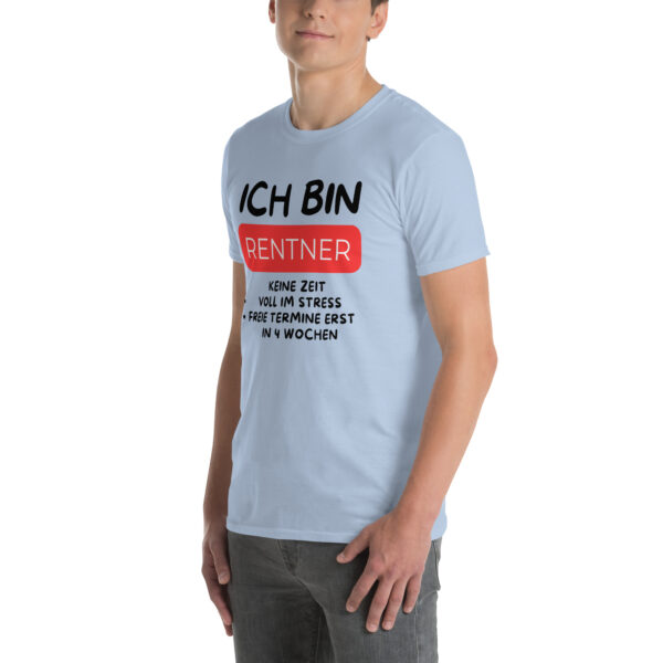„Ich bin Rentner – Keine Zeit, voll im Stress!“ – Lustiges Sprüche T-Shirt für Ruheständler (Unisex) – Bild 12