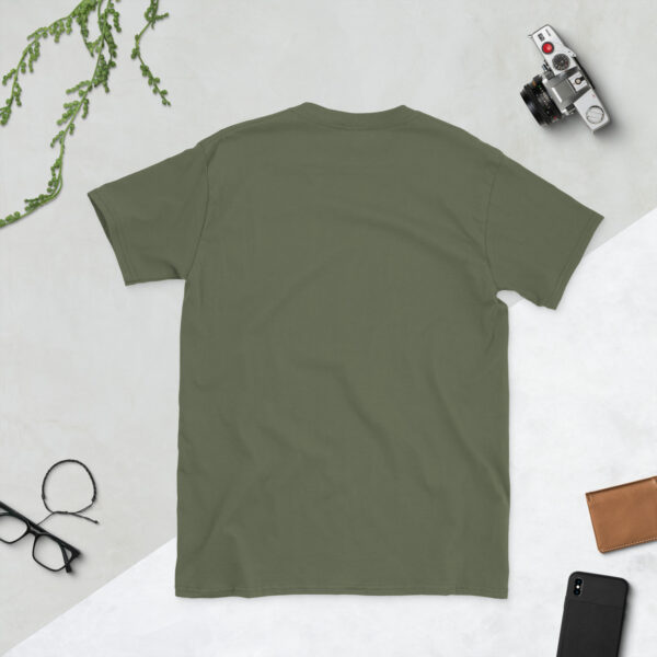 „N'SCHEISS MUSS ICH!“ – Statement Unisex T-Shirt für dunkle Farben – Bild 6