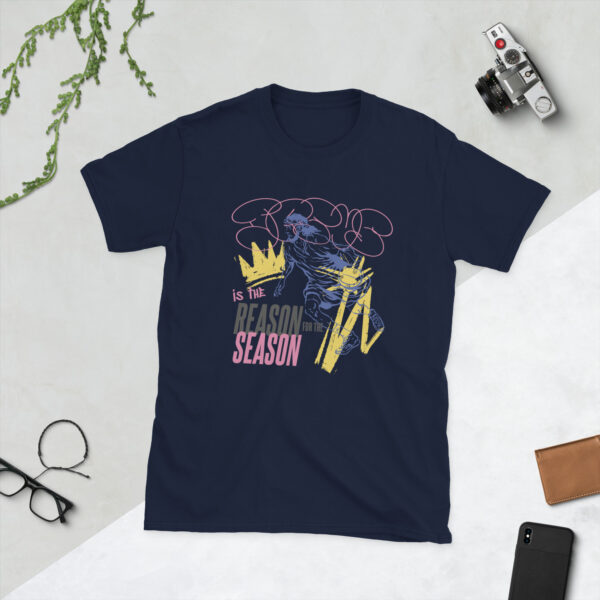 „Jesus is the Reason for the Season“ – Unisex T-Shirt mit spirituellem Design für Christen
