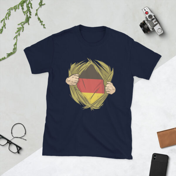 „Deutschland Flagge Vintage“ – Unisex T-Shirt im Retro-Design