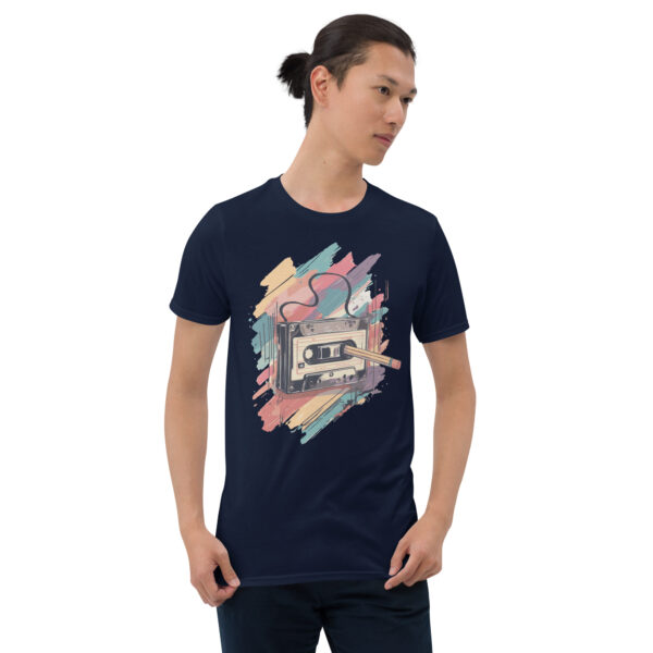 „Retro Kassetten-Design“ – Unisex T-Shirt für Musikfans & Vintage-Liebhaber