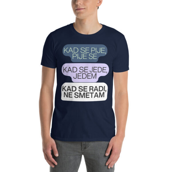 Kad se pije, pije se!“ – Lustiges Kroatien-Party-Shirt (Unisex)