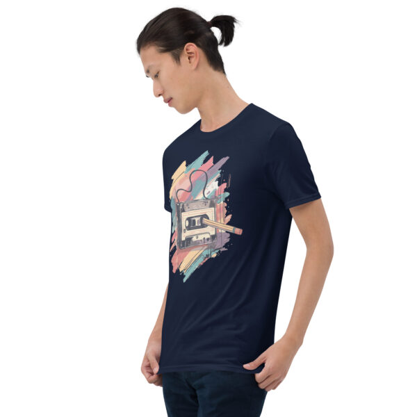 „Retro Kassetten-Design“ – Unisex T-Shirt für Musikfans & Vintage-Liebhaber – Bild 10