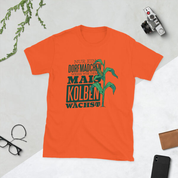„Mais macht mich heiß“ – Lustiges Unisex T-Shirt mit Kolben-Spruch – Bild 5