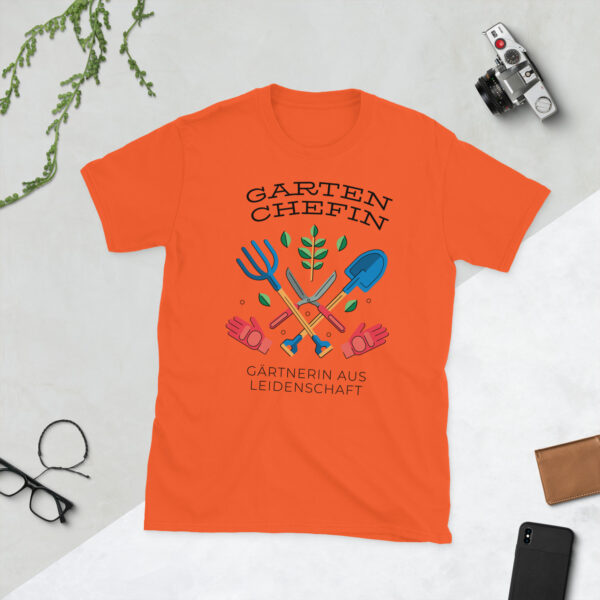 „Gartenglück“ – Stilvolles Unisex T-Shirt für Gärtnerinnen & Pflanzenfreunde – Bild 6