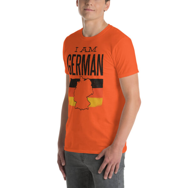 „I am German“ – Deutschland Unisex T-Shirt mit Flagge & Silhouette – Bild 30