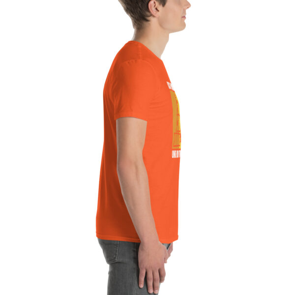 „Ich fahre zweigleisig“ – Lustiges Eisenbahn Unisex-Shirt mit Wortspiel – Bild 24
