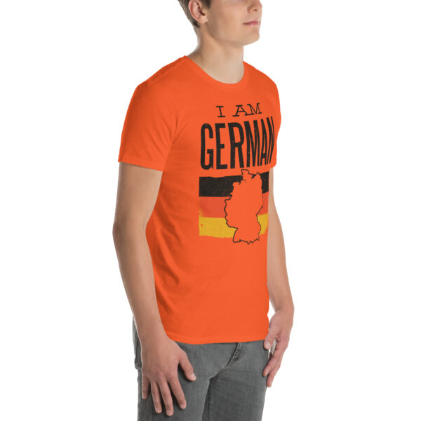 „I am German“ – Deutschland Unisex T-Shirt mit Flagge & Silhouette – Bild 29
