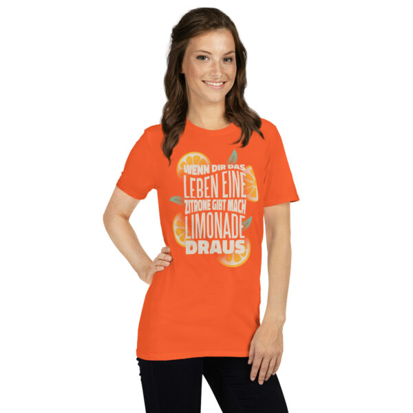 „Wenn dir das Leben Zitronen gibt…“ – Lustiges Unisex T-Shirt mit Spruch & Zitronenmotiv – Bild 30