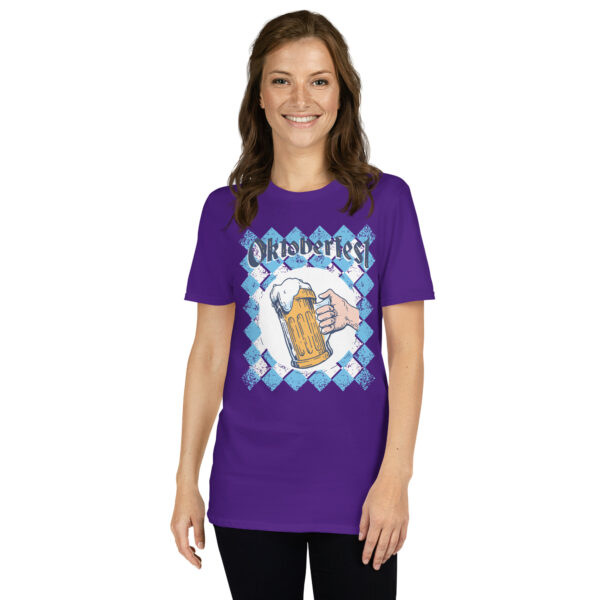 „Oktoberfest Bierkrug“ – Lustiges Wiesen Unisex T-Shirt für Bierliebhaber