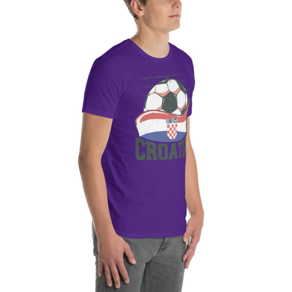 „Kroatien Fußball“ – Unisex T-Shirt für Fans der Nationalmannschaft – Bild 18