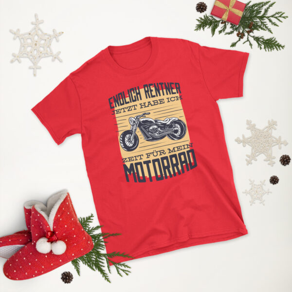 „Endlich Rentner“ – Jetzt hab ich Zeit für mein Motorrad T-Shirt (Unisex) – Bild 14