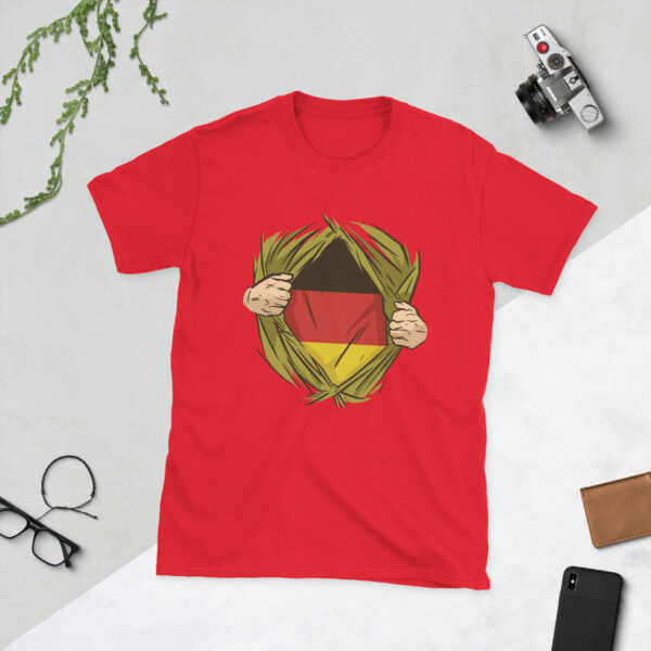 „Deutschland Flagge Vintage“ – Unisex T-Shirt im Retro-Design – Bild 5