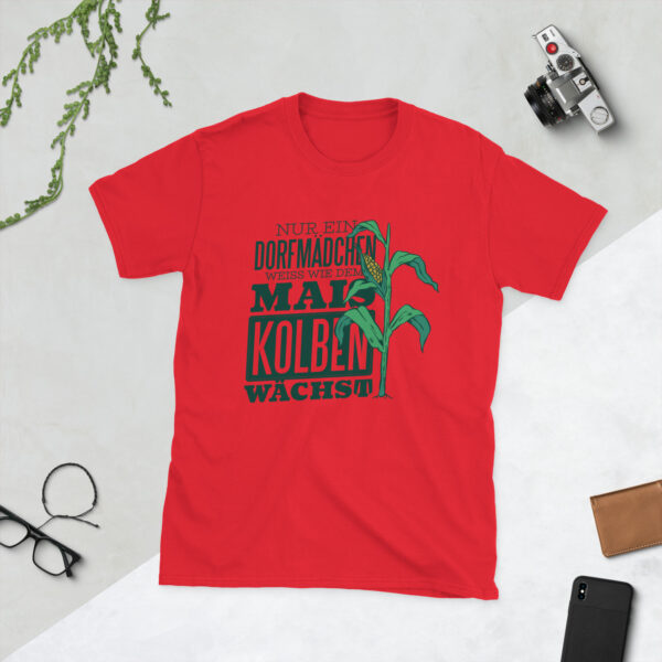 „Mais macht mich heiß“ – Lustiges Unisex T-Shirt mit Kolben-Spruch – Bild 3