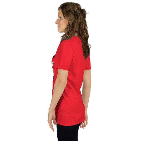 „Soccer Mind“ – Kroatien Fußball T-Shirt mit Gehirn-Motiv (Unisex) – Bild 15