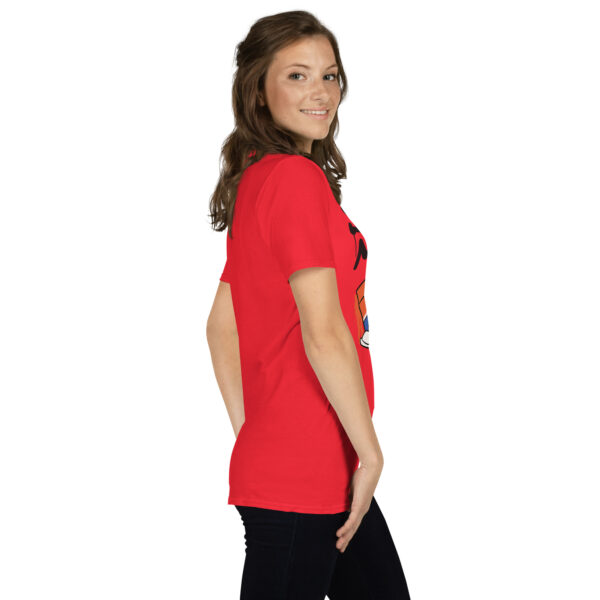 „Soccer Mind“ – Kroatien Fußball T-Shirt mit Gehirn-Motiv (Unisex) – Bild 17
