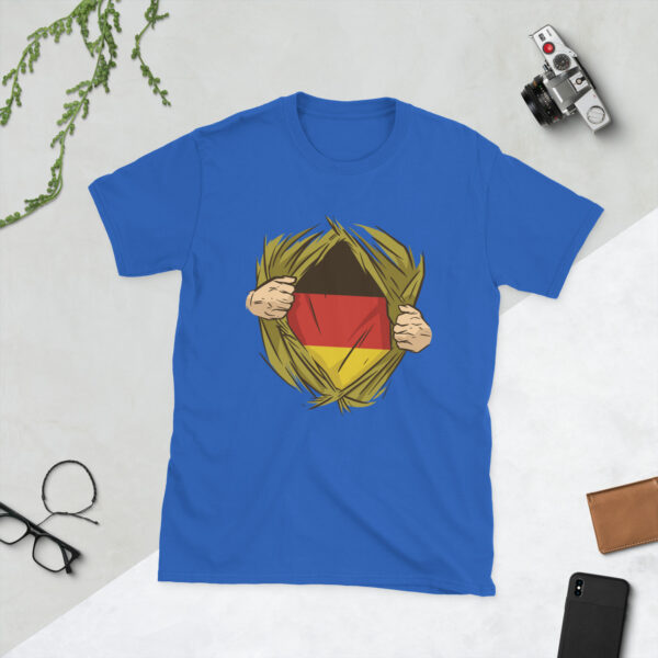 „Deutschland Flagge Vintage“ – Unisex T-Shirt im Retro-Design – Bild 7