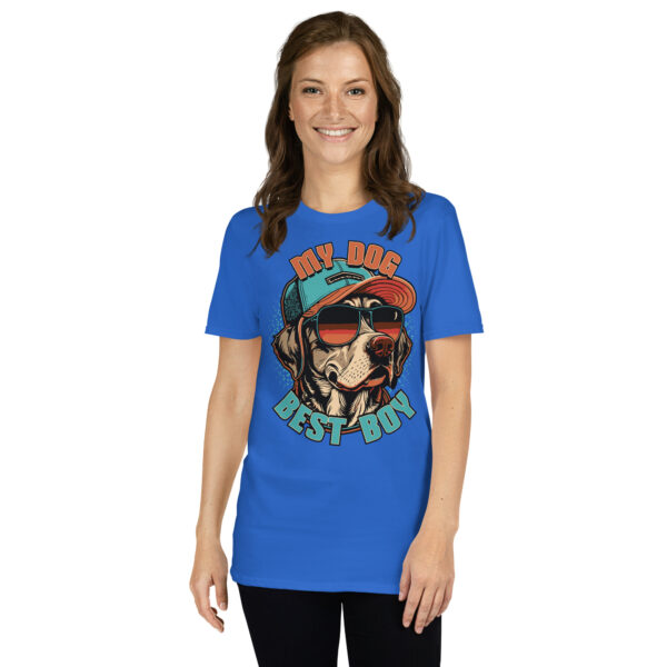 „My Dog Thinks I’m Cool“ – Lustiges Unisex T-Shirt für Hundefreunde – Bild 13