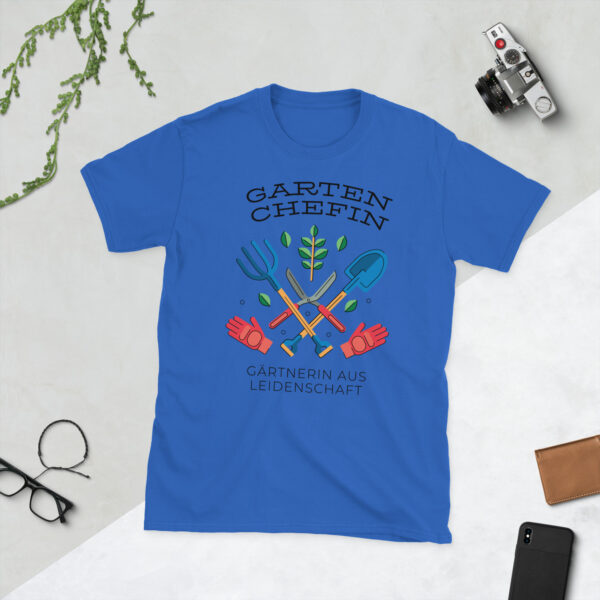 „Gartenglück“ – Stilvolles Unisex T-Shirt für Gärtnerinnen & Pflanzenfreunde – Bild 4