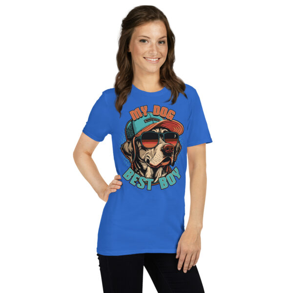 „My Dog Thinks I’m Cool“ – Lustiges Unisex T-Shirt für Hundefreunde – Bild 18