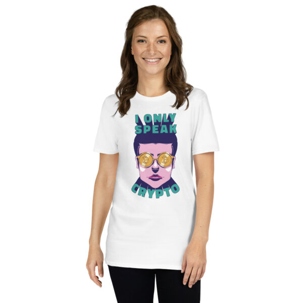 „I Only Speak Crypto“ – Lustiges Unisex T-Shirt für Krypto-Fans – Bild 37