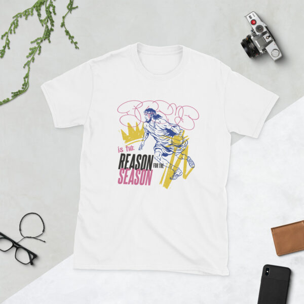 „Jesus is the Reason for the Season“ – Unisex T-Shirt mit spirituellem Design für Christen – Bild 11