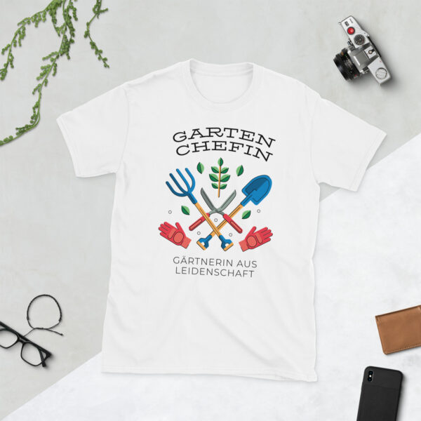 „Gartenglück“ – Stilvolles Unisex T-Shirt für Gärtnerinnen & Pflanzenfreunde – Bild 11