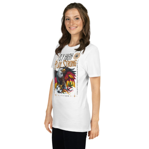 „Fly High, Play Strong“ – Unisex Fußball T-Shirt im Deutschland-Design – Bild 34