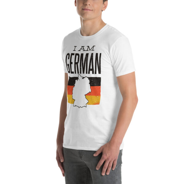 „I am German“ – Deutschland Unisex T-Shirt mit Flagge & Silhouette – Bild 36