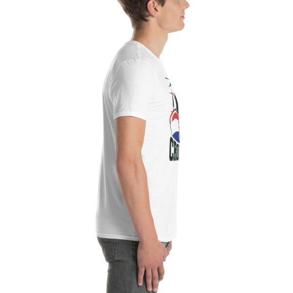 „Kroatien Fußball“ – Unisex T-Shirt für Fans der Nationalmannschaft – Bild 28