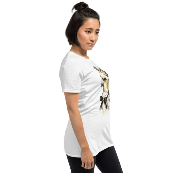 „Majestätischer Nymphensittich“ – Unisex T-Shirt für Vogel-Fans & Haustierfreunde – Bild 22