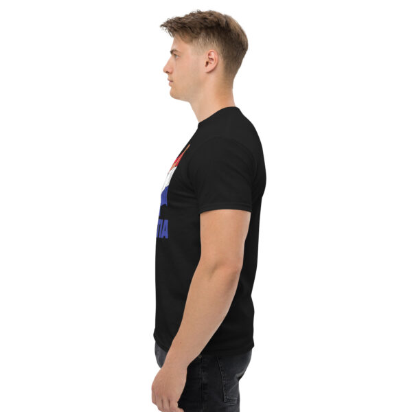 „Kroatien Flagge & Fußballtrikot“ – Unisex T-Shirt für echte Fans – Bild 4