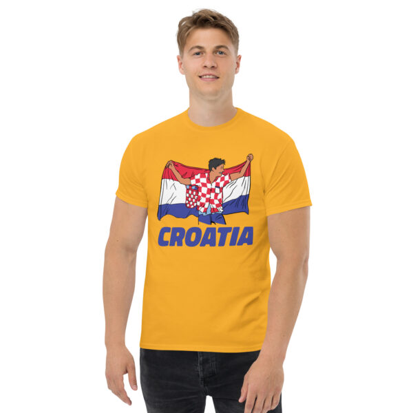 „Kroatien Flagge & Fußballtrikot“ – Unisex T-Shirt für echte Fans – Bild 19