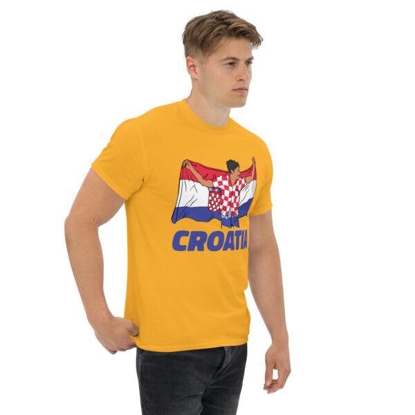 „Kroatien Flagge & Fußballtrikot“ – Unisex T-Shirt für echte Fans – Bild 24