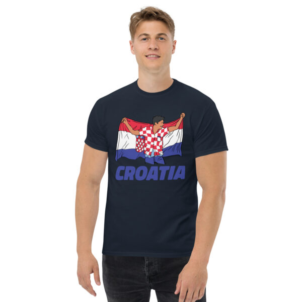 „Kroatien Flagge & Fußballtrikot“ – Unisex T-Shirt für echte Fans