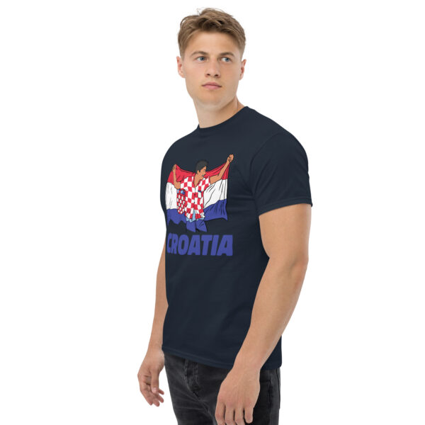 „Kroatien Flagge & Fußballtrikot“ – Unisex T-Shirt für echte Fans – Bild 10