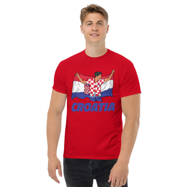 „Kroatien Flagge & Fußballtrikot“ – Unisex T-Shirt für echte Fans – Bild 13