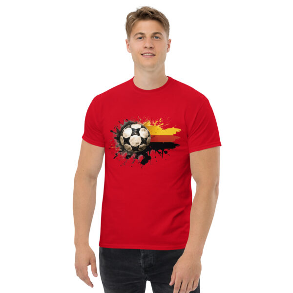 „Deutschland Fußball T-Shirt – Leidenschaft fürs Spiel“ – Unisex-Shirt mit Power-Motiv